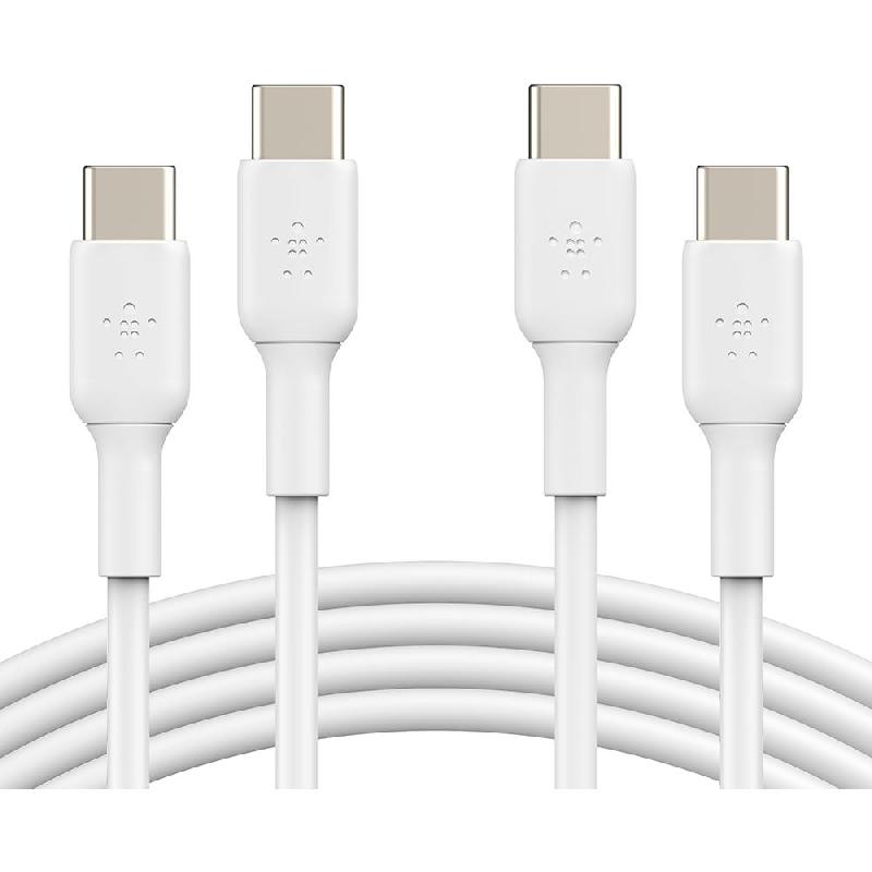 Belkin BoostCharge USB-C to USB-C (2 Pack) Sync…