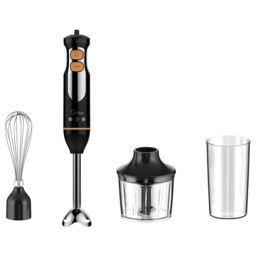 Midea Hand Blender, 2 Accessory Anti Scratch Design…