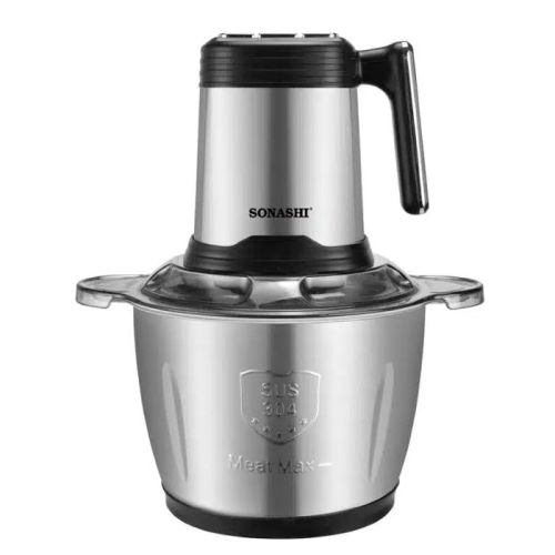 Compare Sonashi 3L Quad Blade Stainless Steel Chopper, 500W  S... at KSA Price