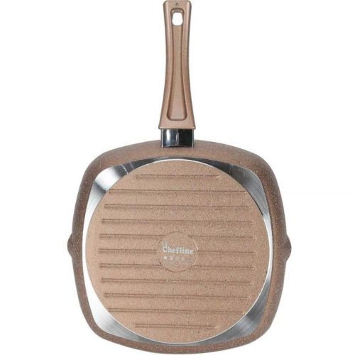 Compare Chefline Granite Grill Pan, 28 cm, G28GD at KSA Price