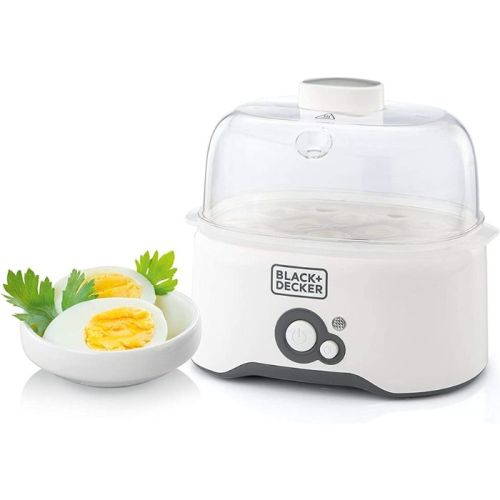Compare Black & Decker , 6 Piece Egg Cooker, White, EG200B5 at KSA Price