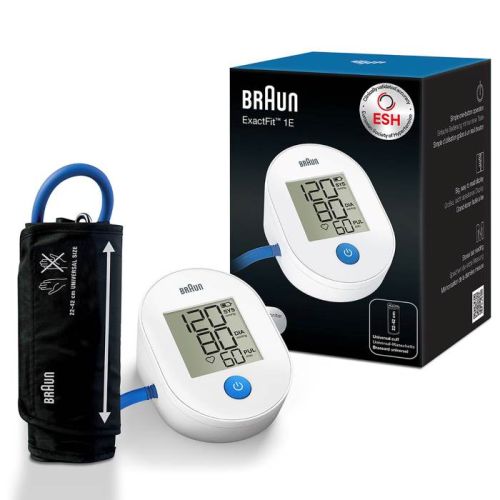Compare Braun ExactFit 1E Upper Arm Blood Pressure Monitor  BU... at KSA Price