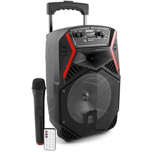 Compare iSonic Trolley Speaker With Mic, Black  iS 469 at KSA Price