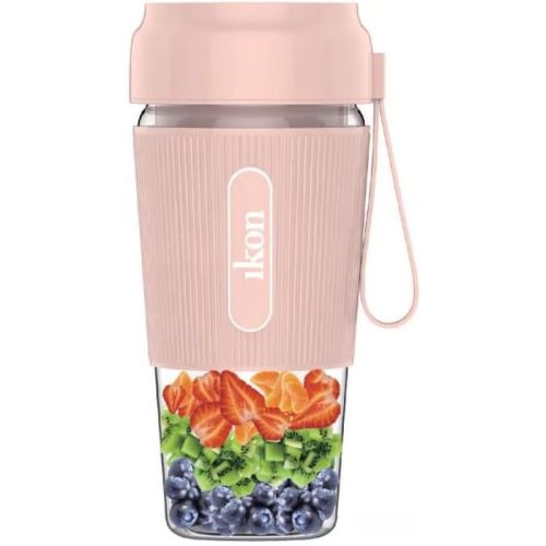 Ikon Type-C Rechargeable Portable Blender IKPB17 Pink
