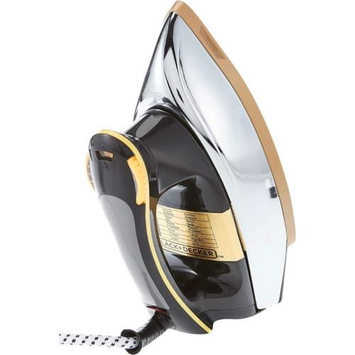 Compare Black & Decker 1200Watt Heavy Weight Dry Iron Black And... at KSA Price