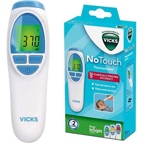 Compare Vicks VNT200 No Touch Thermometer, Fever Insight Fast 2... at KSA Price