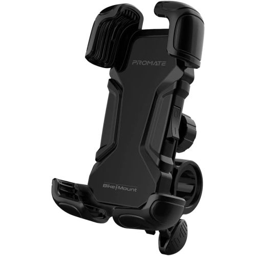 Compare Promate Motorcycle Phone Holder, Adjustable 360 Degree ... at KSA Price