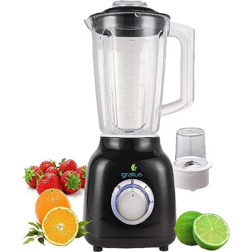 Compare GRATUS 350 Watt Blender, Big 1.6 ltr Jar and Mill Jar, ... at KSA Price