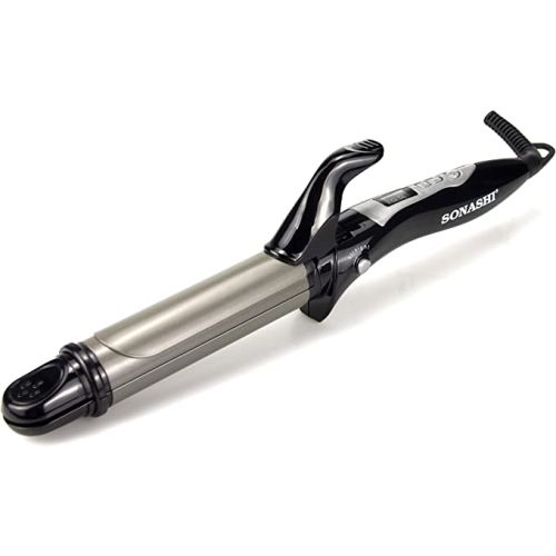 Compare Sonashi SHC3005 2in1 Hair Curler, Black at KSA Price