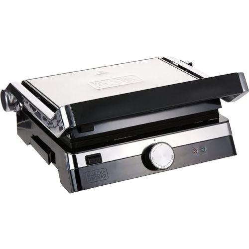 Compare Black+Decker 2000W Family Health Grill, BlackSilver, C... at KSA Price