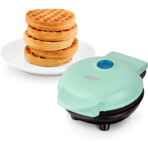 Dash Mini Waffle Maker Aqua - DMW001AQ
