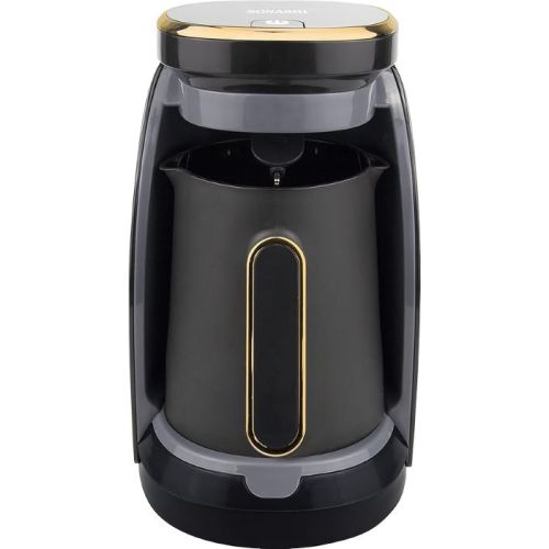 Sonashi Turkish Coffee Machine, 500W, Black, Grey…