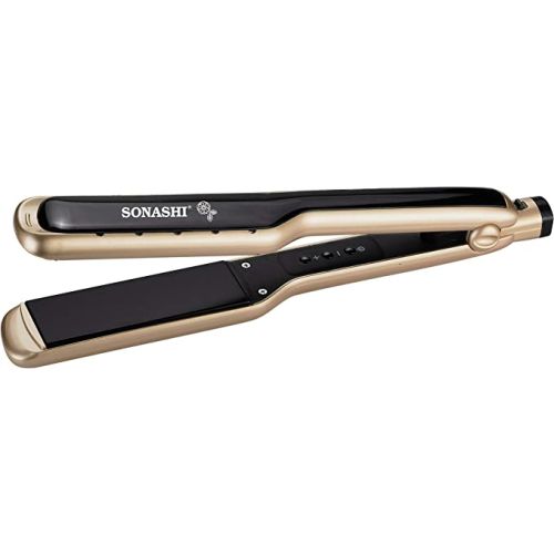 Sonashi Wet & Dry Hair Straightener, Gold,…