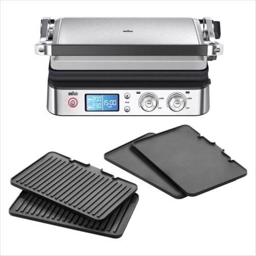 Compare Braun MultiGrill 9 Contact Grill, 2000 Watts, 3in1 Co... at KSA Price