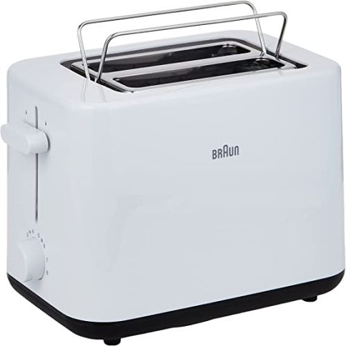Compare Braun Breakfast  Toaster HT 1010 WH, 2 slots, 900 Watt... at KSA Price