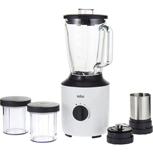 Braun Power blend Glass Jug Blender 1.5 Ltr…