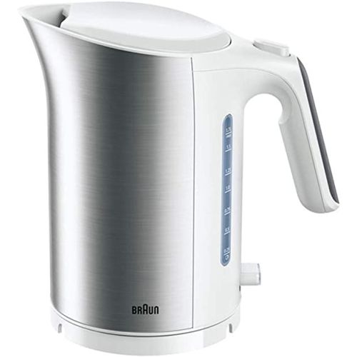 Braun 3000W Electric Kettle, White, 1.7 Liters,…