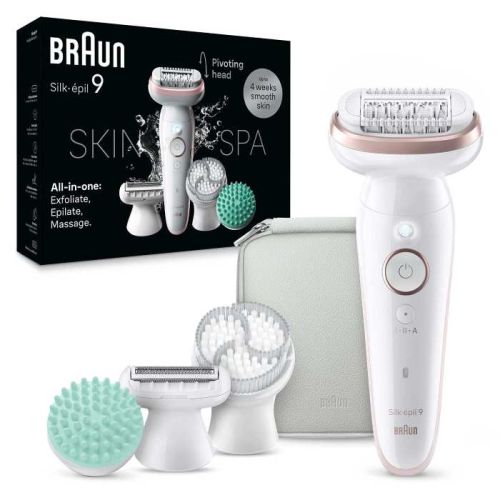 Braun Silk-Epil 9 SkinSpa, Hair Removal Device,…
