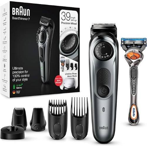 Compare Braun Beard Timmer 7 With 39 Length Settings Precision ... at KSA Price