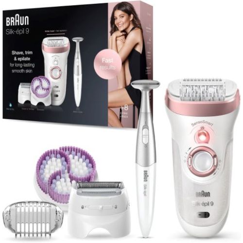 Compare Braun Silk  Epil SkinSpa SensoSmart Epilator Rose Gold ... at KSA Price