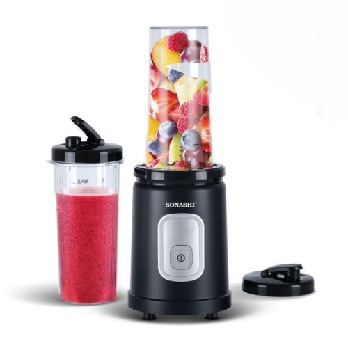 Sonashi Portable Sports Blender Smoothie Maker 550W…