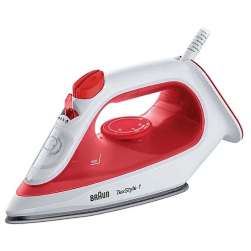 Braun TexStyle 1 Steam Iron, Non-stick soleplate…