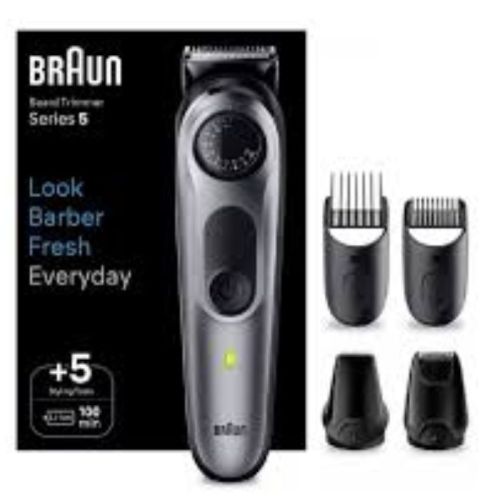 Braun Beard Trimmer Seies 5 With Precision Wheel,…