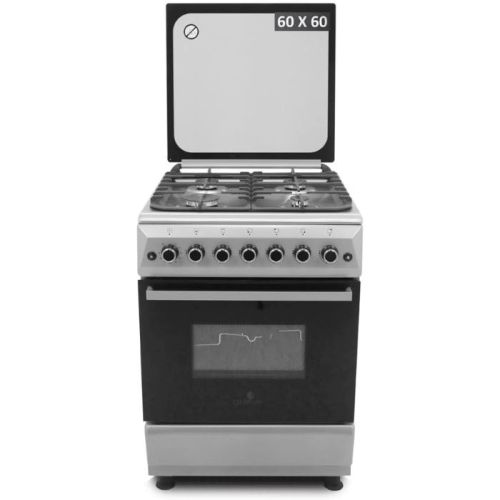 Gratus 60X60 Free Standing Gas Cooker, 4 Burners,…