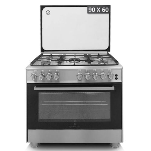 Compare Gratus 90X60Cm Free Standing Double Safety Cooker Matt... at KSA Price