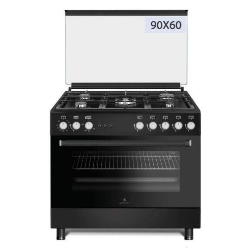 Gratus 90X60Cm Free Standing Full Safety Cooker, Top…