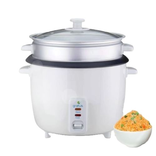Gratus 2 In 1 Electric Rice Cooker, Cook…