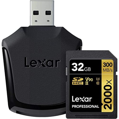 Compare Lexar 32GB Professional SDHC UHSIIV90U3 2000X Memory... at KSA Price