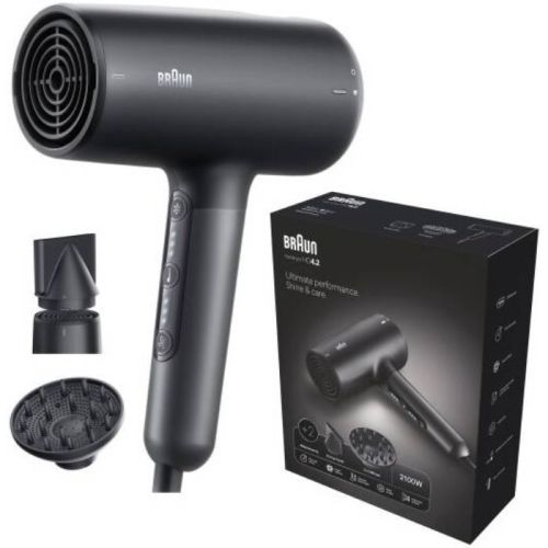 Compare Braun Hairdryer HD4.2 Hair Dryer, HTDC Motor, 2100 W, +... at KSA Price