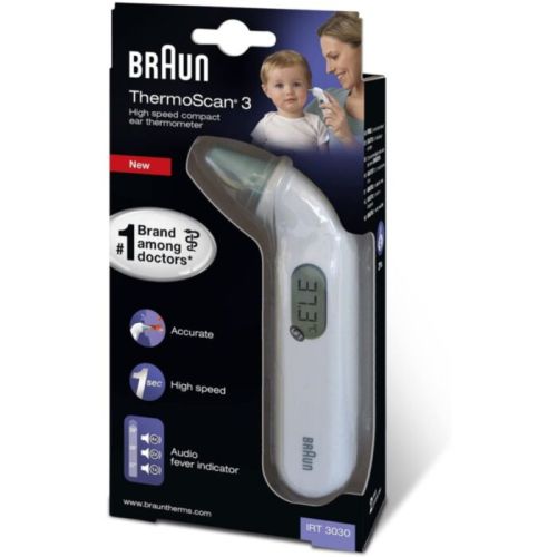 Compare Braun Thermoscan 3 Compact Ear Thermometer For Whole Fa... at KSA Price