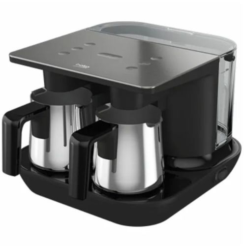 Beko Turkish Coffee Machine, Double Jug, 1100W, 6 Cups...
