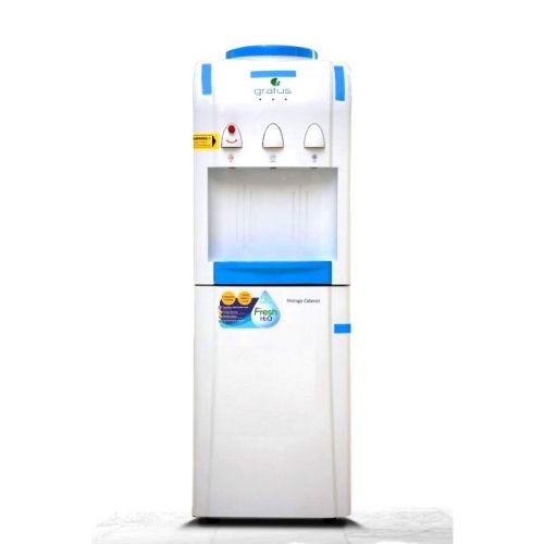 Compare Gratus Hot & Cold 3 Tap Water Dispenser With Storage Ca... at KSA Price