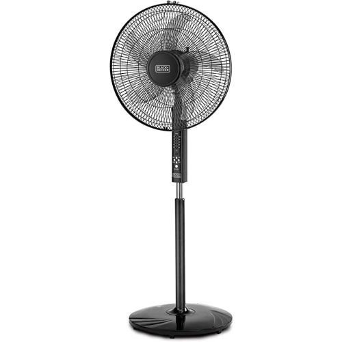 Compare Black+Decker Stand Fan 3 Speed Wide Oscillation 5AS Bla... at KSA Price