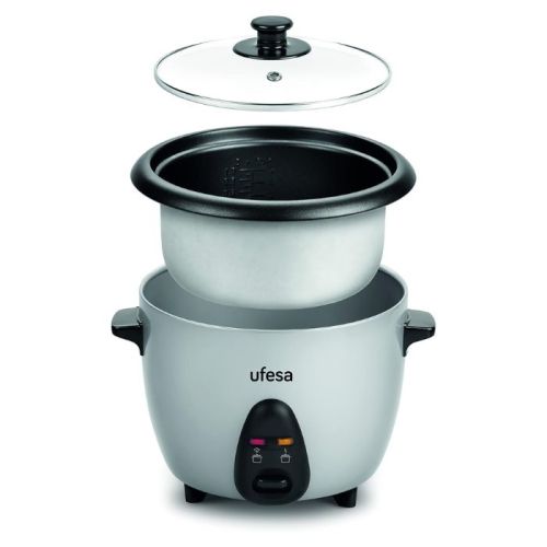 Compare UFESA AR4010 Jasmin Jasmin Rice Cooker, 1L, 400W, Glass... at KSA Price