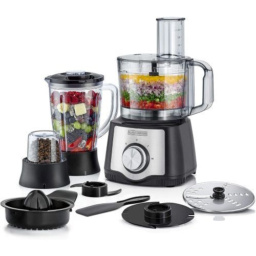 Compare Black & Decker 600W 29 Function Food Processor With Ble... at KSA Price