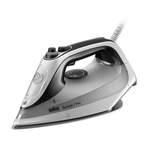 Compare Braun TexStyle 7 Pro Steam Iron 2900 Watts, Eloxal Plus... at KSA Price