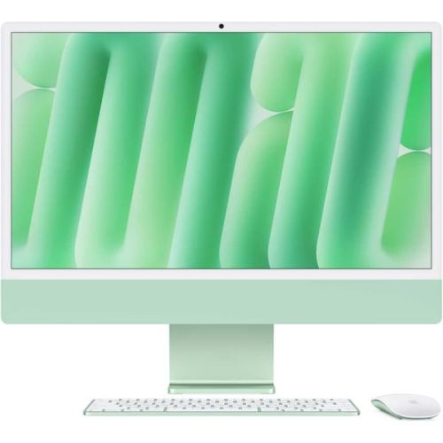 Apple iMac 24-inch (2024), Green, M4 with 8-Core…