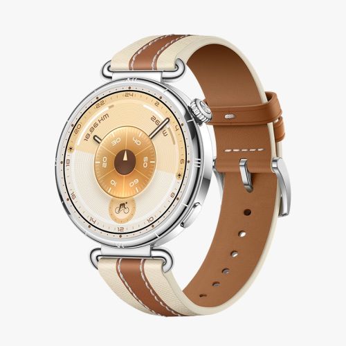 Compare HUAWEI WATCH GT 6, 41mm, Composite Leather Strap Brown at KSA Price