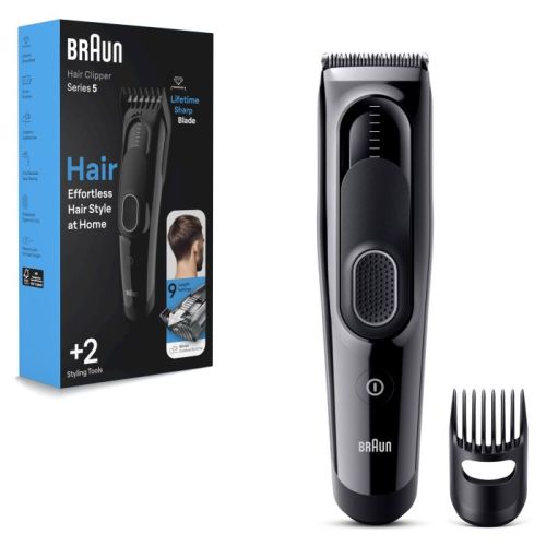 Braun Hair Clipper Series 5, 9 Length Settings…