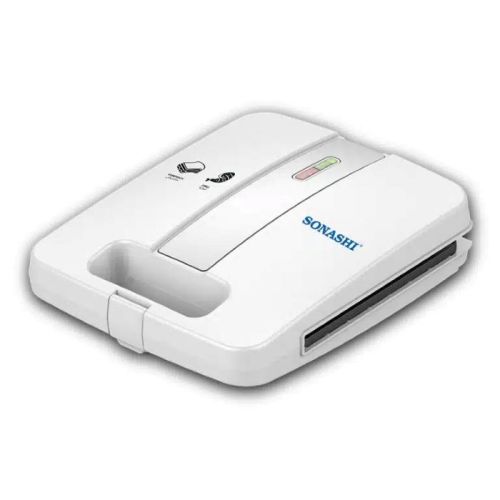 Compare Sonashi 4 Slice Grill Maker 1200W, White  SGT842 at KSA Price