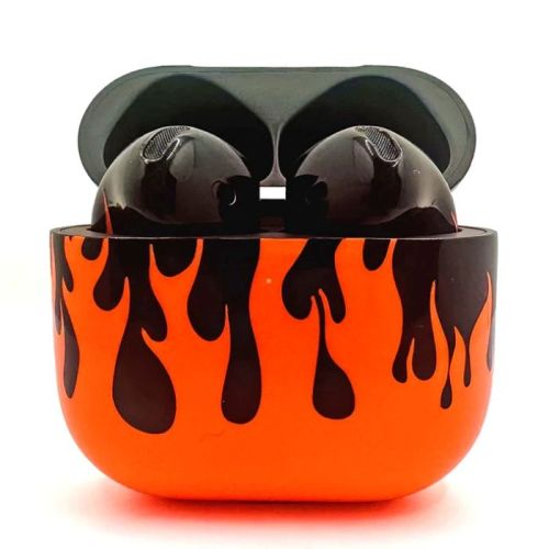 Compare Merlin Craft Customized Apple AirPods 5 WC Fire Storm at KSA Price