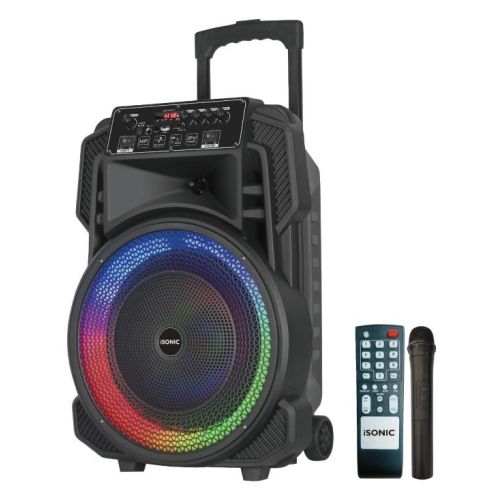 iSonic Rechargeable Portable Speaker, 12 Inches…