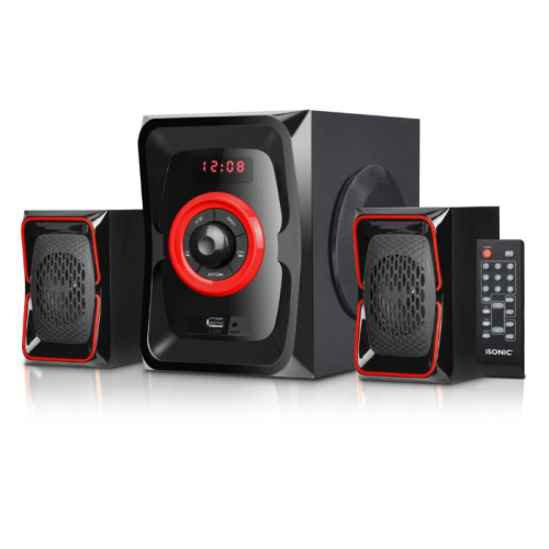 iSonic IS 457 2.1 Channel Multimedia Speaker-(Black)-(i...