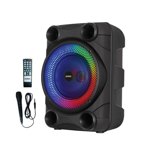Compare iSonic Rechargeable Speaker with Wireless MiciS 473 at KSA Price
