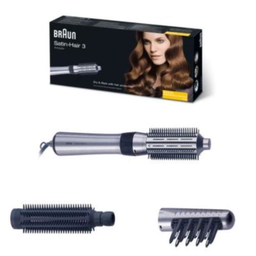 Compare Braun Satin Airstyler Big & Small Brush  AS330 at KSA Price