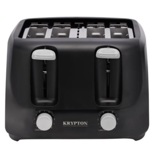Compare Krypton 1400 Watts 4 Slice Bread Toaster, Black, KNBT62... at KSA Price